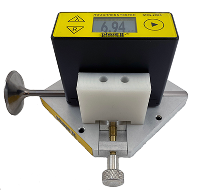Profilometer vise, surface roughness tester fixture, surface roughness tester vise, Surface roughness testers, profilometers, surface finish, surface roughness chart